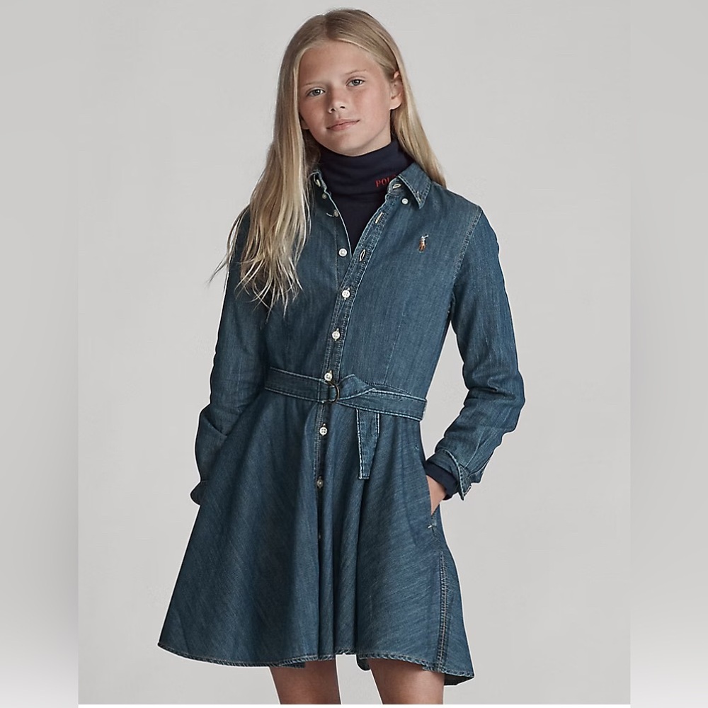 Polo by Ralph Lauren Blue Kids Dress
